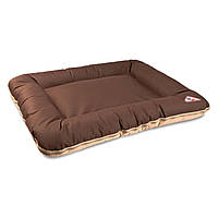 Лежак Pet Fashion Аскольд бежево-коричневый 80х60х13 см (PR241762)