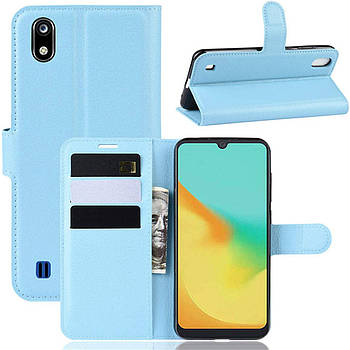 Чехол-книжка Litchie Wallet для ZTE Blade A7 2019 Blue