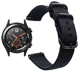 Нейлоновий ремінець Primo Traveller для годинника Huawei Watch 2 - Black