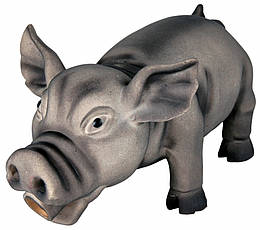 Іграшка Trixie Pig для собак латексна, хрюкають порося, 17 см