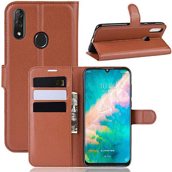 Чохол-книжка Litchie Wallet для ZTE Blade V10 Brown