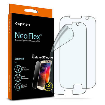 Захисна плівка Spigen для Samsung S7 Edge Neo Flex, 2 шт (556FL21257)