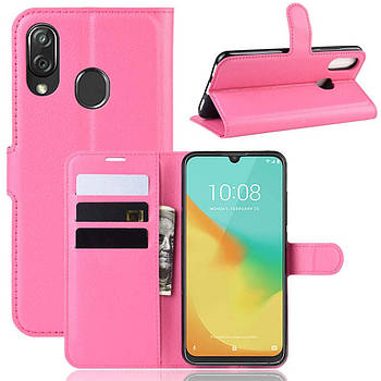 Чехол-книжка Litchie Wallet для ZTE Blade V10 Vita Rose