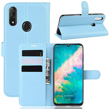 Чехол-книжка Litchie Wallet для ZTE Blade V10 Blue