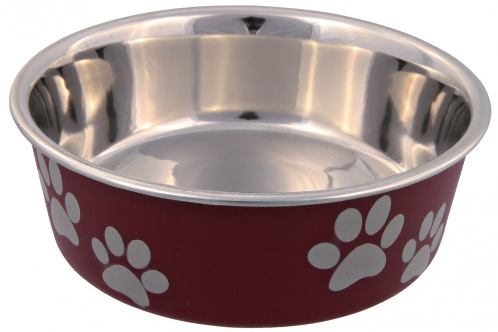Миска Trixie Stainless Steel Bowl для собак, нержавеющая сталь, 0.25 л