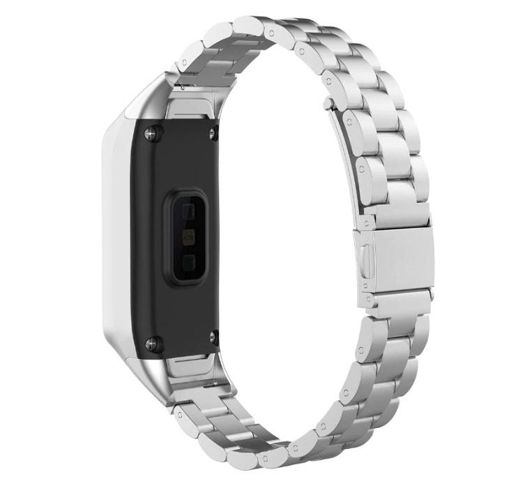 Металевий ремінець Primolux для фітнес браслета Samsung Galaxy Fit (SM-R370) - Silver