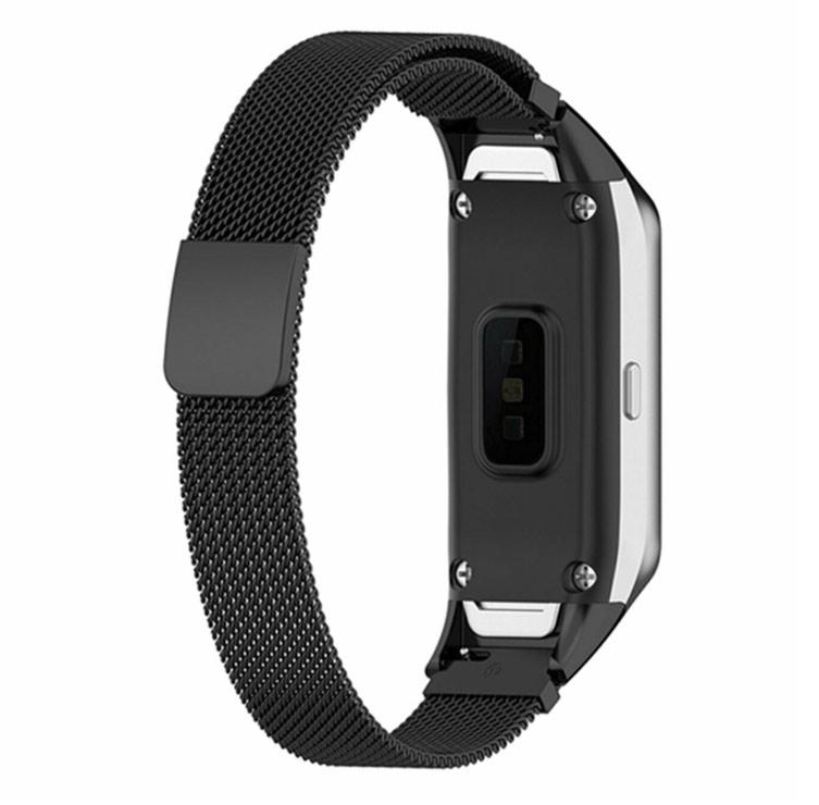 Міланський сітчастий ремінець Primolux для фітнес-браслета Samsung Galaxy Fit (SM-R370) - Black