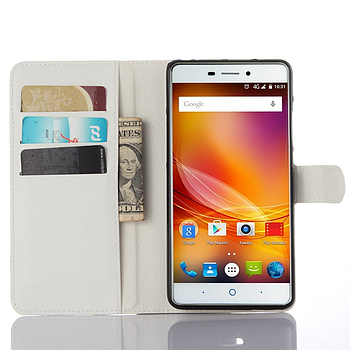 Чохол-книжка Litchie Wallet для ZTE Blade X9 / V5 Pro Білий