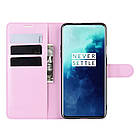 Чохол-книжка Litchie Wallet для OnePlus 7T Pro Pink, фото 3