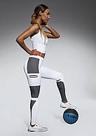 Спортивні жіночі легінси BasBlack Passion white (original), лосини для бігу, фітнесу, спортзалу