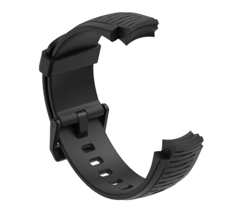 Силіконовий ремінець Primolux Mijobs для годинника Xiaomi Amazfit Verge (A1801 / A1811 / A1818) - Black