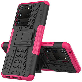 Чохол Armor Case для Samsung G988 Galaxy S20 Ultra Rose