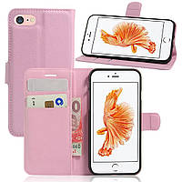Чехол-книжка Litchie Wallet для Apple iPhone 6 Plus / iPhone 6S Plus Pink