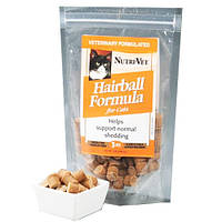 Витаминный комплекс Nutri-Vet Hairball Formula для кошек, выведение комков шерсти, 85 г