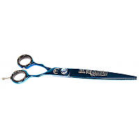 Ножницы для стрижки собак и кошек Power Working Blue Star ровные 15,24 см
