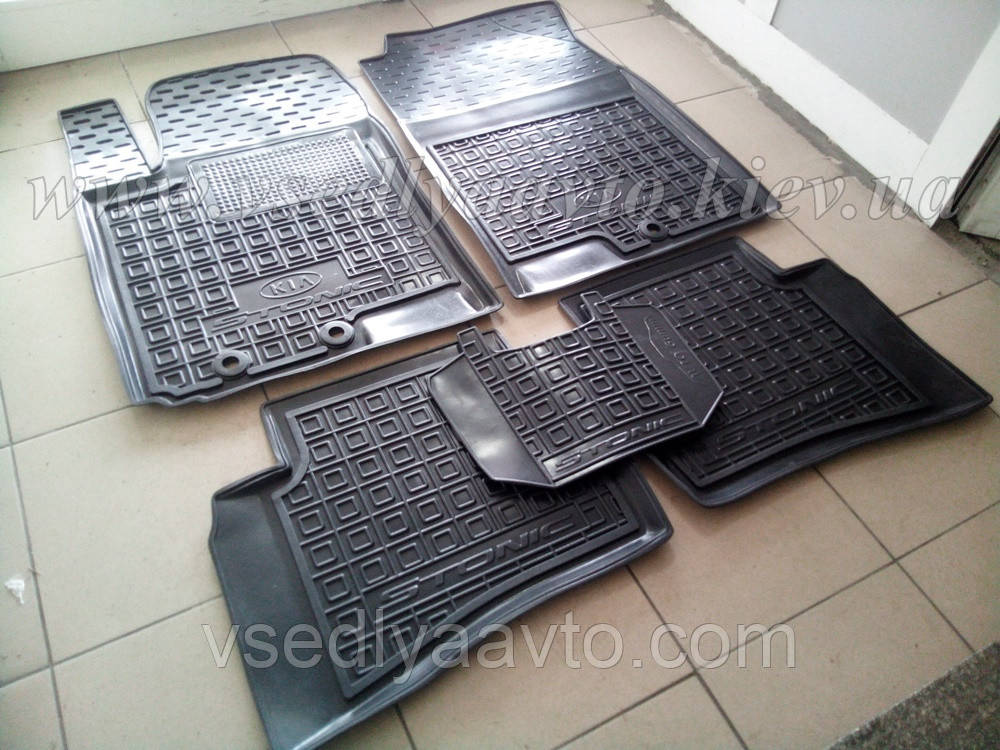Килимки в салон Kia Stonic з 2017 р. (Avto-gumm), фото 1