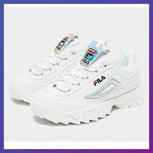 Кросівки для підлітків Fila Disruptor II Junior Original білий колір. Філа Оригінал розмір 38.5