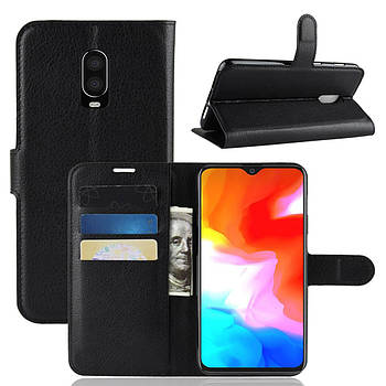 Чохол-книжка Litchie Wallet для OnePlus 6T Чорний