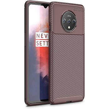 Чохол Carbon Case для OnePlus 7T Brown