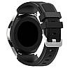 Силіконовий ремінець для годинника Samsung Galaxy Watch 46 mm SM-R800 - Black, фото 2