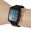Спортивний ремінець Primo Perfor Sport для годинника Xiaomi Amazfit Bip / Bip Lite/ Amazfit GTS - Black&Grey, фото 7