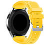 Силіконовий ремінець для годинника Samsung Galaxy Watch 46 mm SM-R800 - Yellow, фото 2