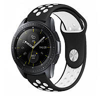 Спортивный ремешок Primo Perfor Sport для часов Samsung Galaxy Watch 42 mm (SM-R810) - Black&White