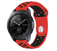 Спортивный ремешок Primo Perfor Sport для часов Samsung Galaxy Watch 42 mm (SM-R810) - Red&Black
