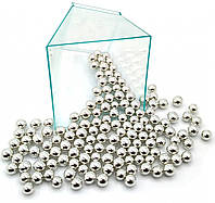 Посыпка шарики серебро 7 мм, 50 грамм
