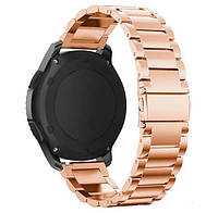 Металлический ремешок Primo для часов Samsung Galaxy Watch 46mm (SM-R800) - Rose Gold