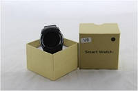 Умные часы Smart V8 Black, Часы смарт Smart watch, Bluetooth UWatch, Часофон, Умный браслет-часы и