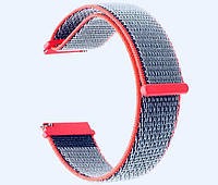 Нейлоновый ремешок для часов Samsung Galaxy Watch 42 mm (SM-R810) - Neon Red