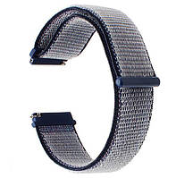 Нейлоновый ремешок для часов Samsung Galaxy Watch 42 mm (SM-R810) - Navy Blue