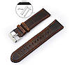 Шкіряний ремінець для годинника Samsung Galaxy Watch 42 mm (SM-R810) - Dark Brown, фото 2