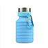Складна силіконова пляшка для води LUX Bottle 470 мл, фото 4