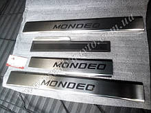 Захист порогів - накладки на пороги Ford Mondeo V седан з 2014- (Premium)