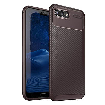 Чохол Carbon Case Honor 10 Коричневий