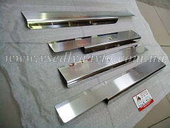 Захист порогів - накладки на пороги Citroen C4 II з 2011 (Premium)