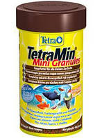 Корм TetraMin Mini Granules для мелких рыб в гранулах, 100 мл