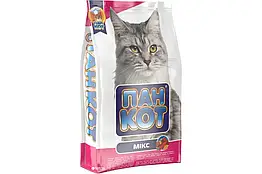 Сухий корм для кішок Пан Кіт Мікс 10 кг
