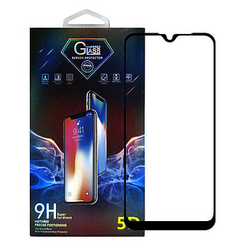 Защитное стекло Premium Glass 5D Full Glue для LG W30 Black