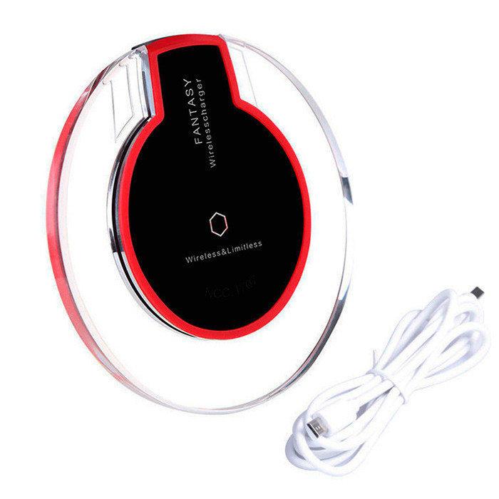 Бездротовий зарядний пристрій Qi/бездротова зарядка Wireless Charger Fantasy Optima