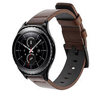 Кожаный ремешок Primo Classic для часов Samsung Gear S2 Classic (SM-R732 / SM-R735) - Coffee