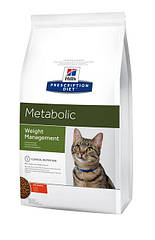 Hills PD Feline Metabolic для кішок при ожирінні і зайву вагу 4 кг