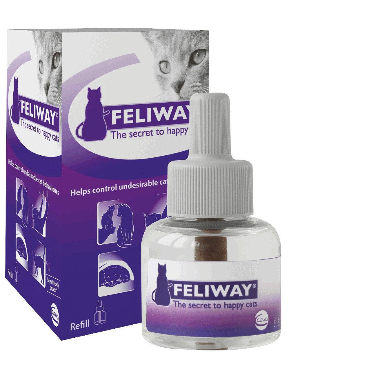 Сменный блок Feliway к диффузору для кошек антистресс, 48 мл - фото 1 - id-p848655272