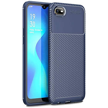 Чохол Carbon Case для Realme C2 / Oppo A1k Blue