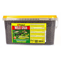 Сухий корм для акваріумних риб Tropical в гранулах Welsi Gran 5 л (для донних риб)