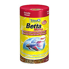 Сухий корм для акваріумних риб Tetra в пластівцях «Betta» 100 мл (для півників)