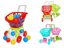 Візок супермаркет з кульками 20 штук Kinderway KW-36-008