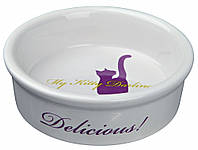 Миска Trixie My Kitty Darling Ceramic Bowl для кошек, керамика, 0.2 л